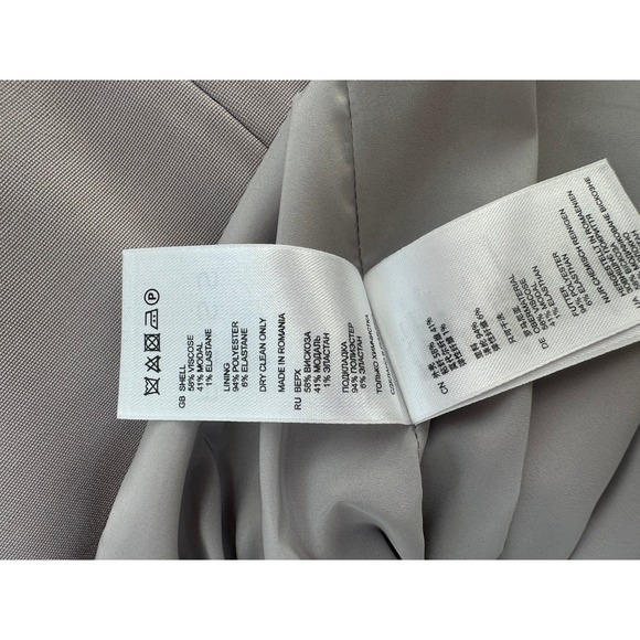 REISS Lorraine Asymmetrical Neck Cutout Sheath Dress Size 4 UK 8 EU 36 - Picture 6 of 6